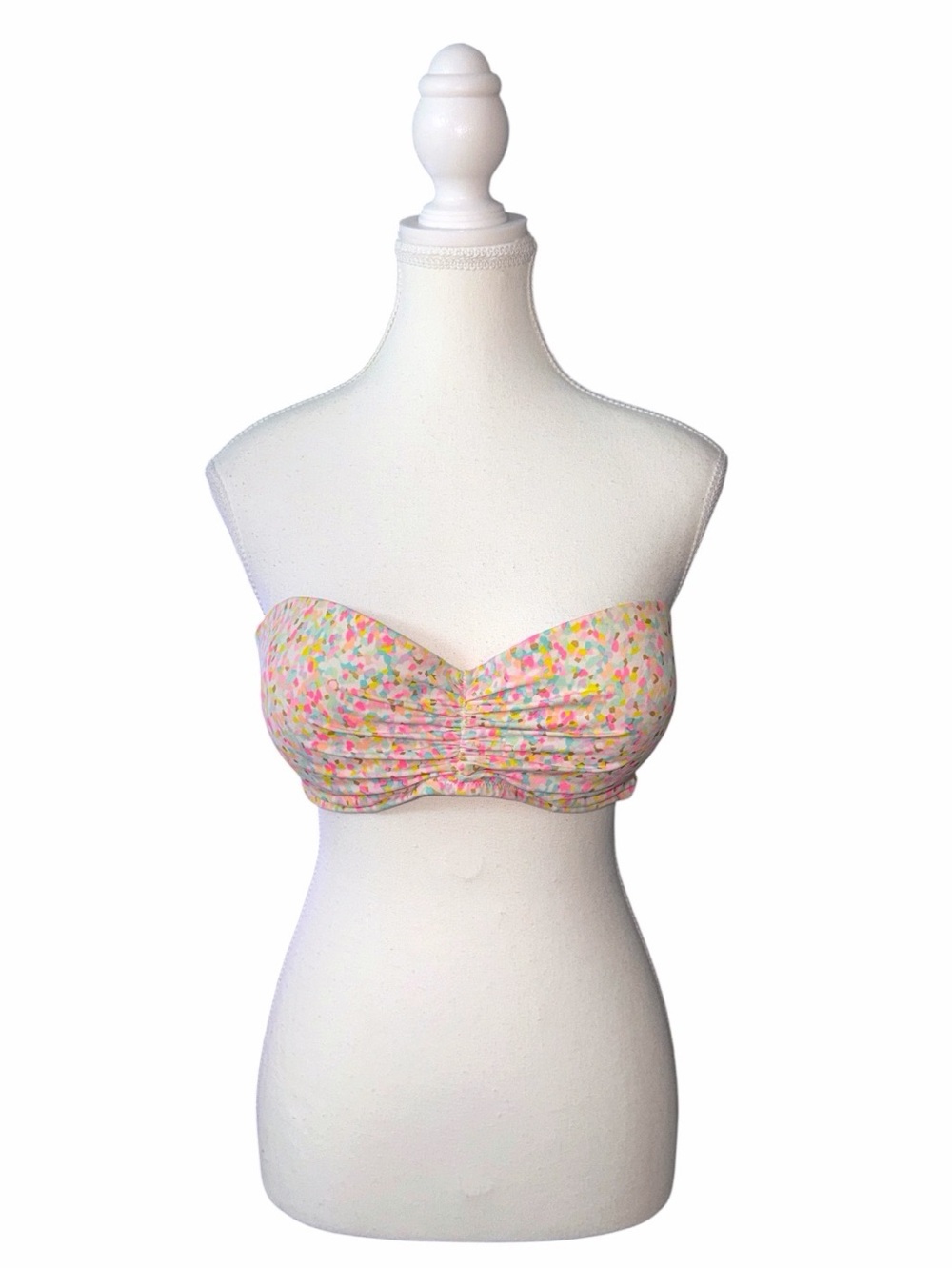 Victoria's Secret - Bikini Swim Multicolor Confetti Bandeau Top